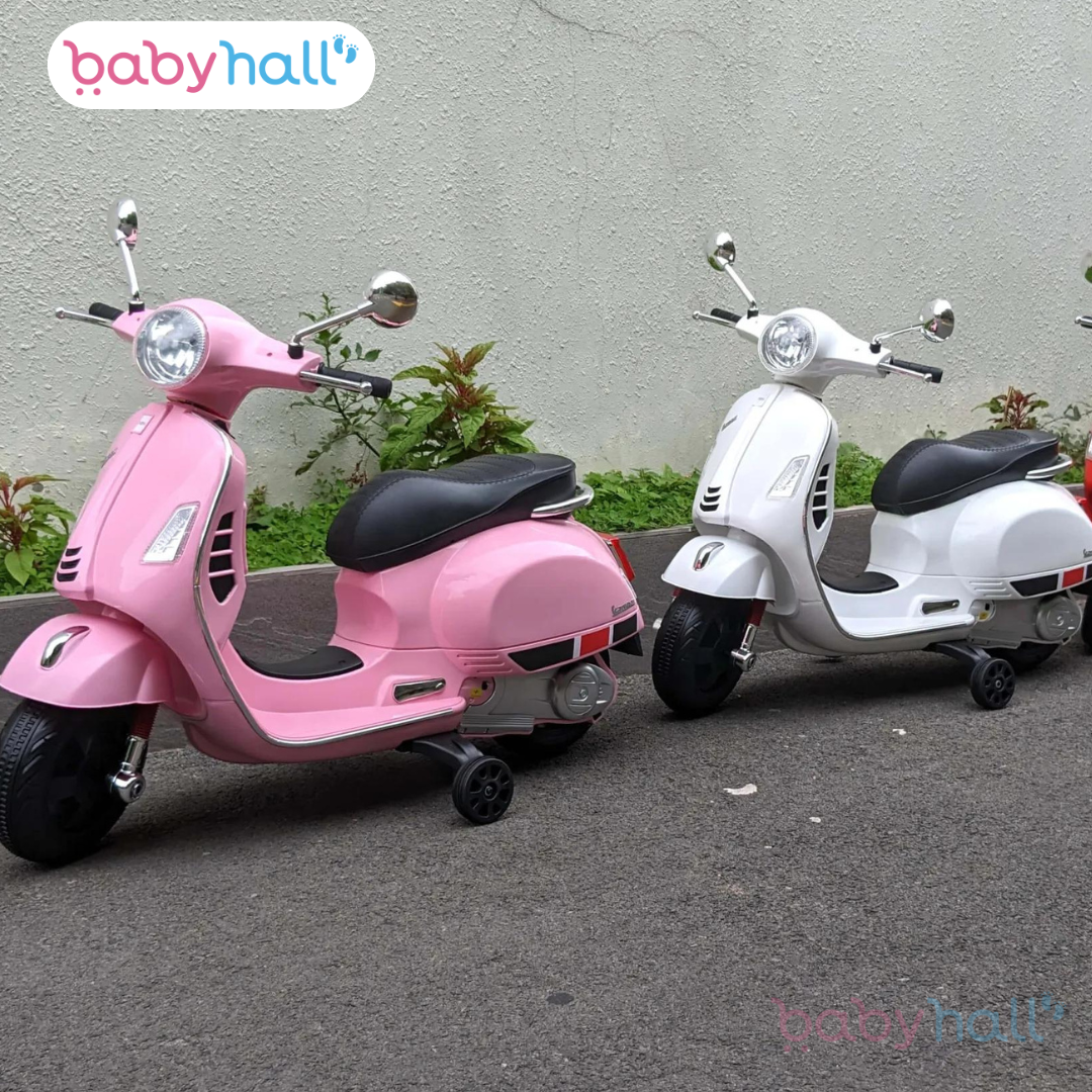 Moto électrique VESPA KIDS 12V pour Enfants (2 à 6 ans)