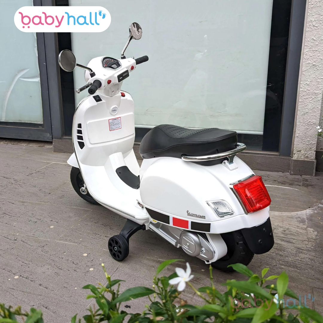 Moto électrique VESPA KIDS 12V pour Enfants (2 à 6 ans)