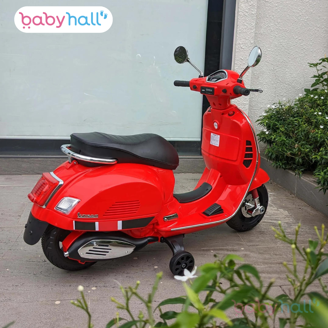Moto électrique VESPA KIDS 12V pour Enfants (2 à 6 ans)
