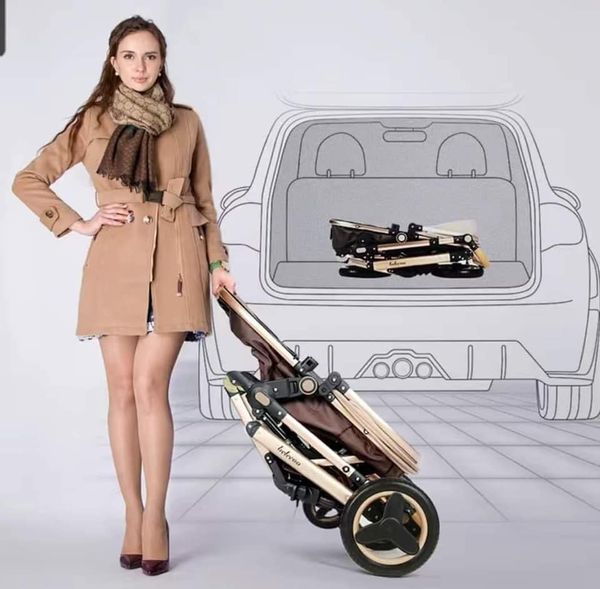 Poussette Belecco 2en1 + Sac Offert - En Promo