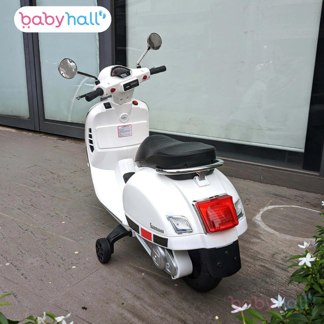 Moto électrique VESPA KIDS 12V pour Enfants (2 à 6 ans)