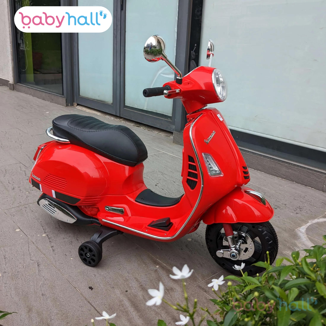 Moto électrique VESPA KIDS 12V pour Enfants (2 à 6 ans)