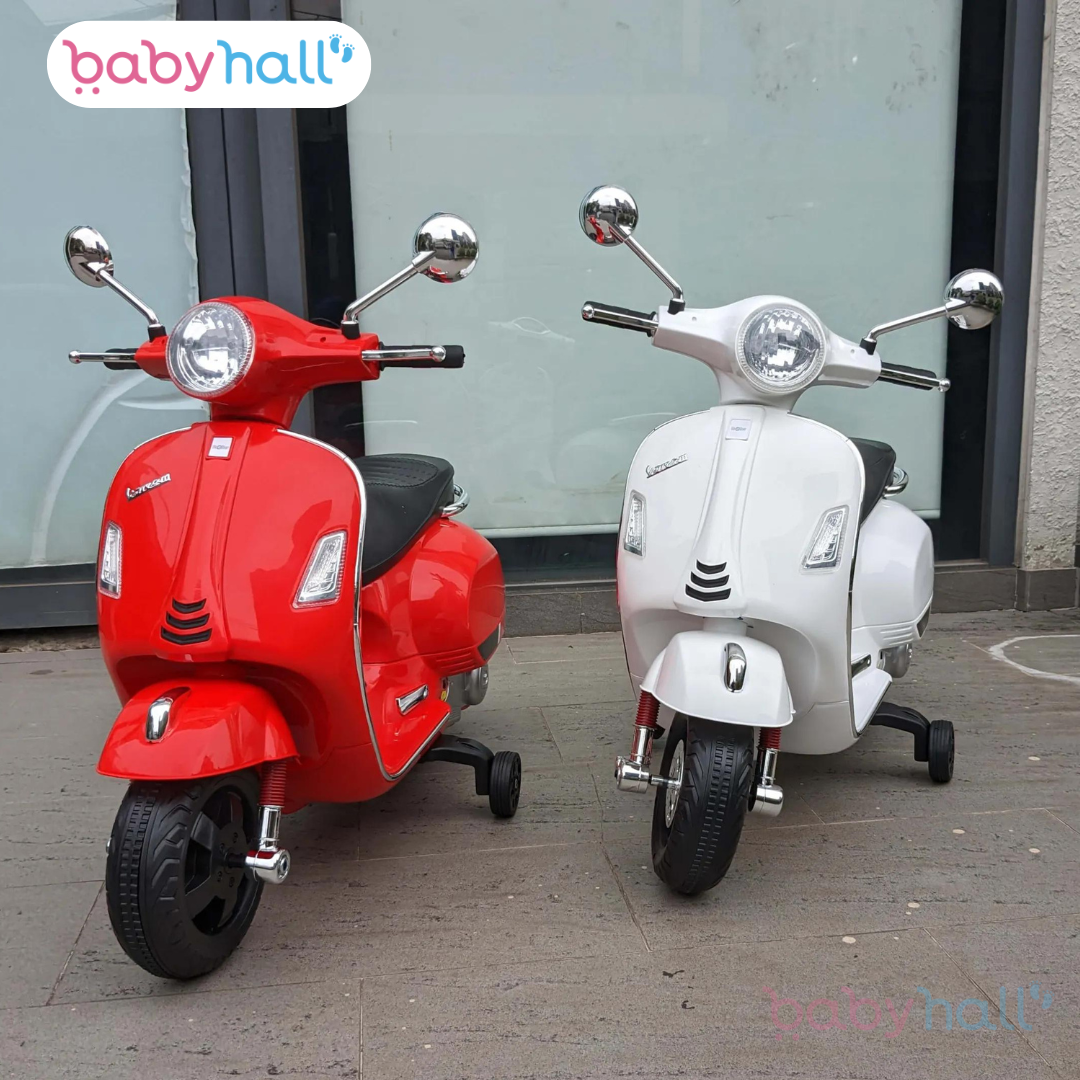 Moto électrique VESPA KIDS 12V pour Enfants (2 à 6 ans)