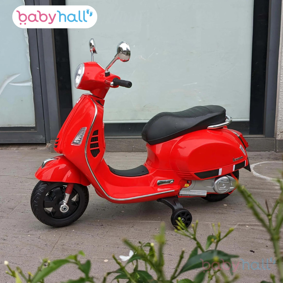 Moto électrique VESPA KIDS 12V pour Enfants (2 à 6 ans)