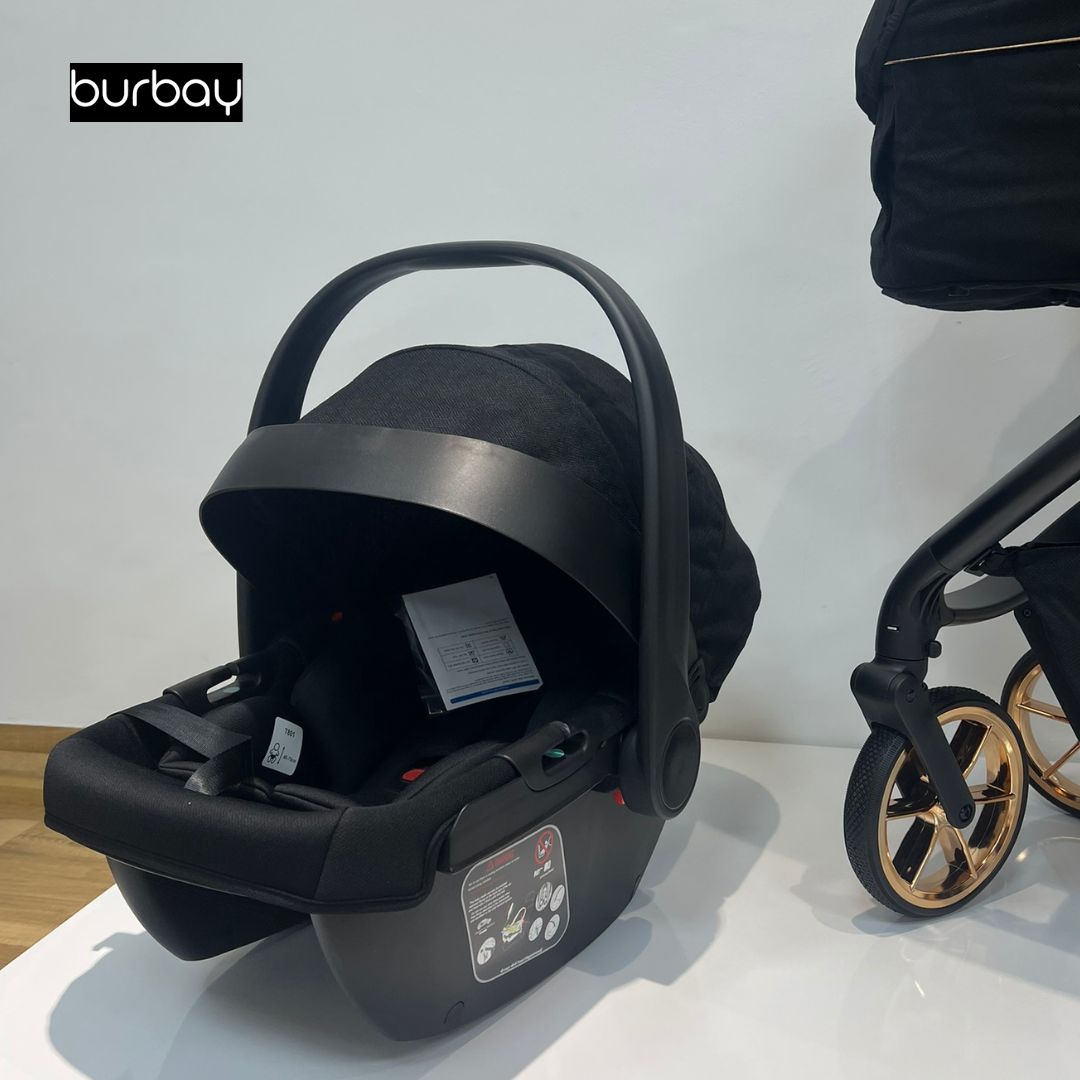 Pack Poussette 4-en-1 Burbay Premium Comfort Golden – En Promotion