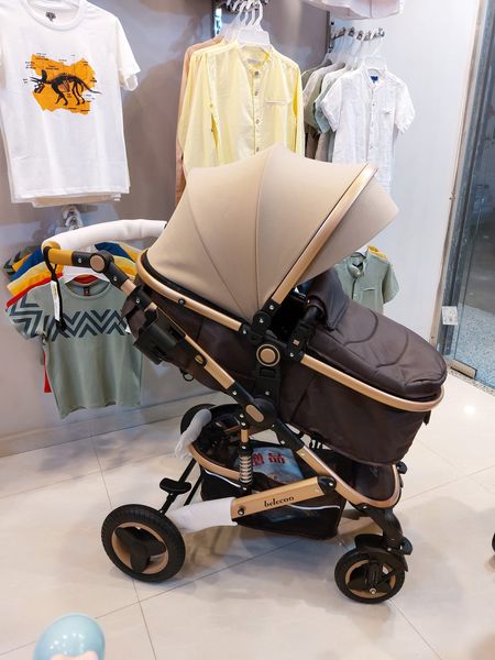 Poussette Belecco 2en1 + Sac Offert - En Promo