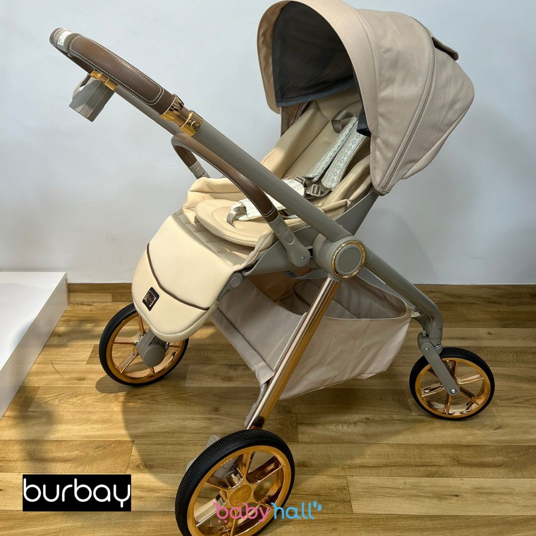 Pack Poussette 4-en-1 Burbay Premium Comfort Golden – En Promotion