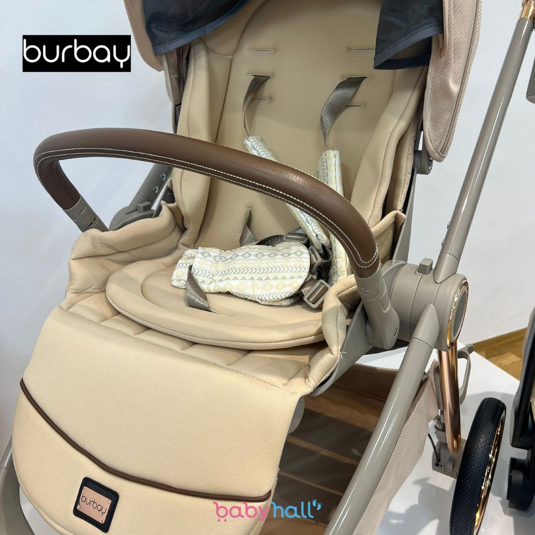 Pack Poussette 4-en-1 Burbay Premium Comfort Golden – En Promotion
