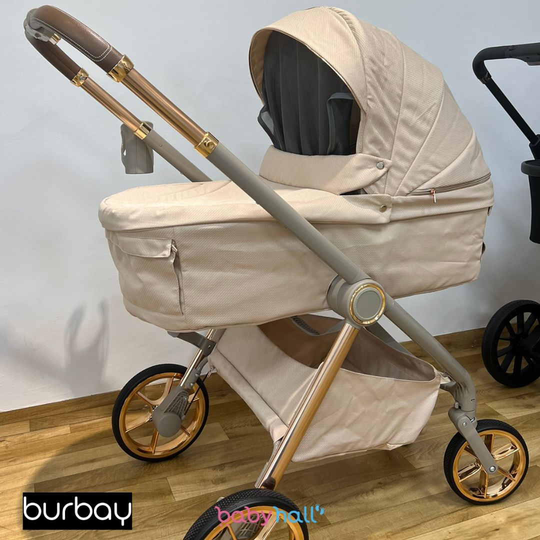 Pack Poussette 4-en-1 Burbay Premium Comfort Golden – En Promotion