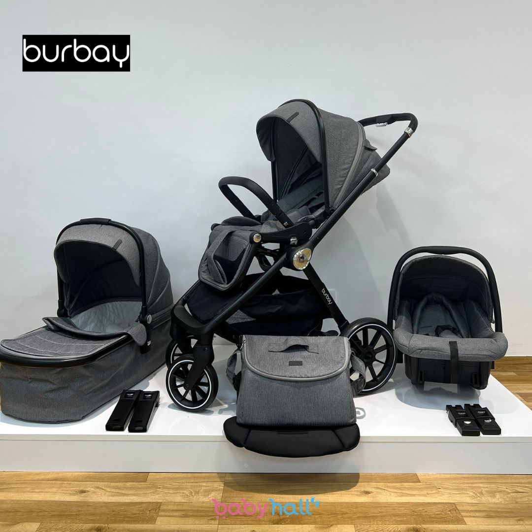 Pack Poussette BURBAY 4en1 - Premium Confort 2025