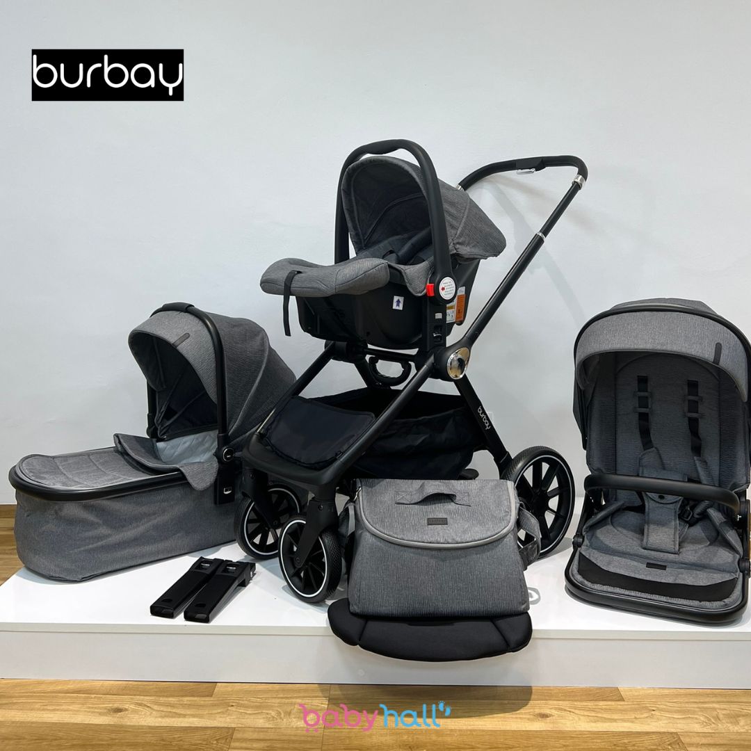 Pack Poussette BURBAY 4en1 - Premium Confort 2025