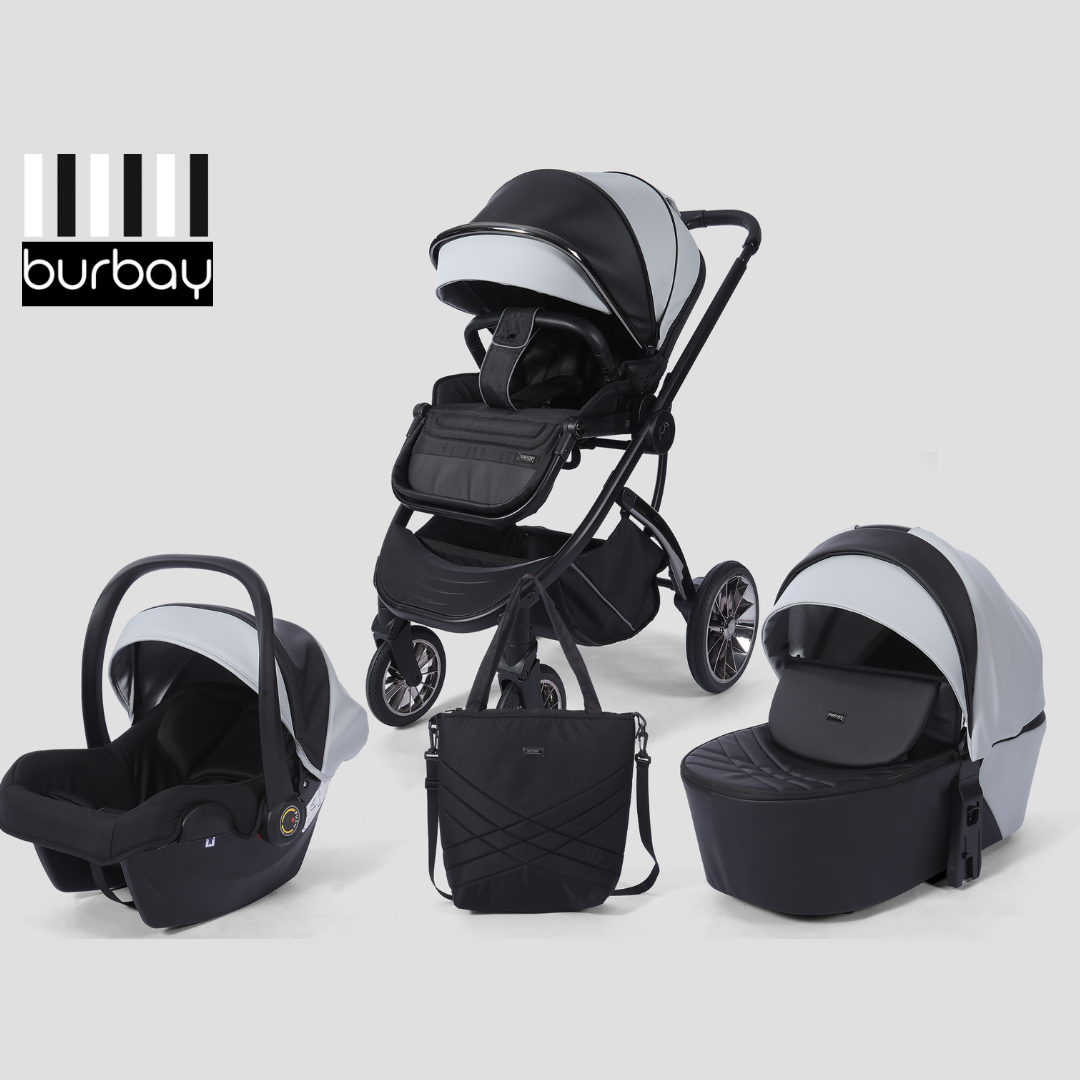Pack Poussette 4 en 1 Burbay Premium Comfort â Elite Edition