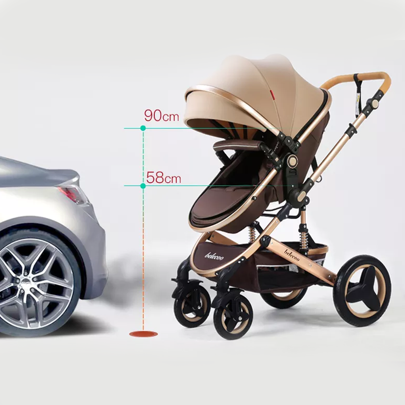 Poussette Belecco 2en1 + Sac Offert - En Promo