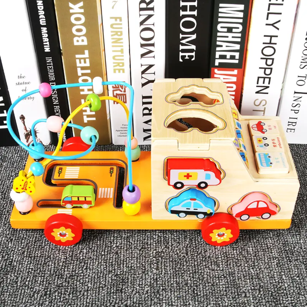 Voiture d'Étude Multifonctionnelle pour enfant à partir de 18 mois