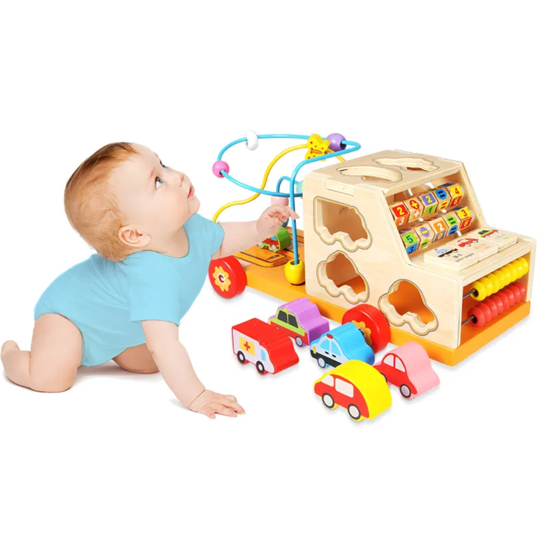 Voiture d'Étude Multifonctionnelle pour enfant à partir de 18 mois