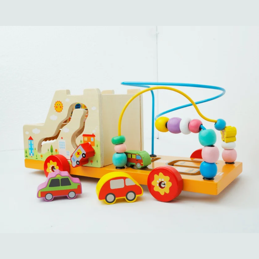Voiture d'Étude Multifonctionnelle pour enfant à partir de 18 mois