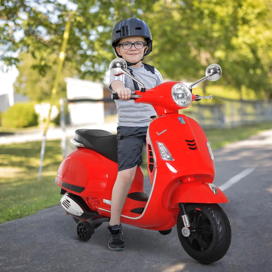Moto électrique VESPA KIDS 12V pour Enfants (2 à 6 ans)
