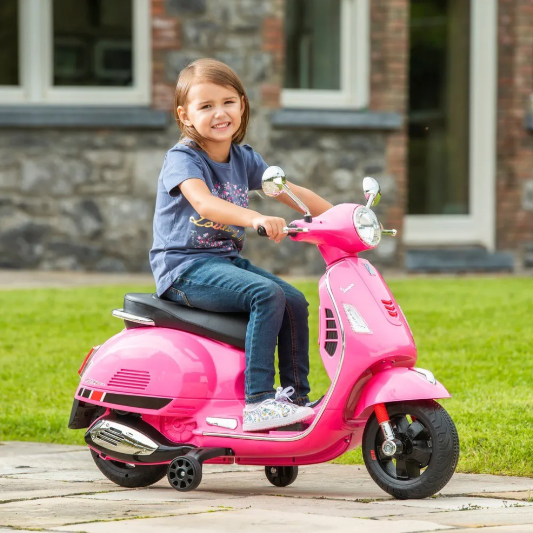 Moto électrique VESPA KIDS 12V pour Enfants (2 à 6 ans)