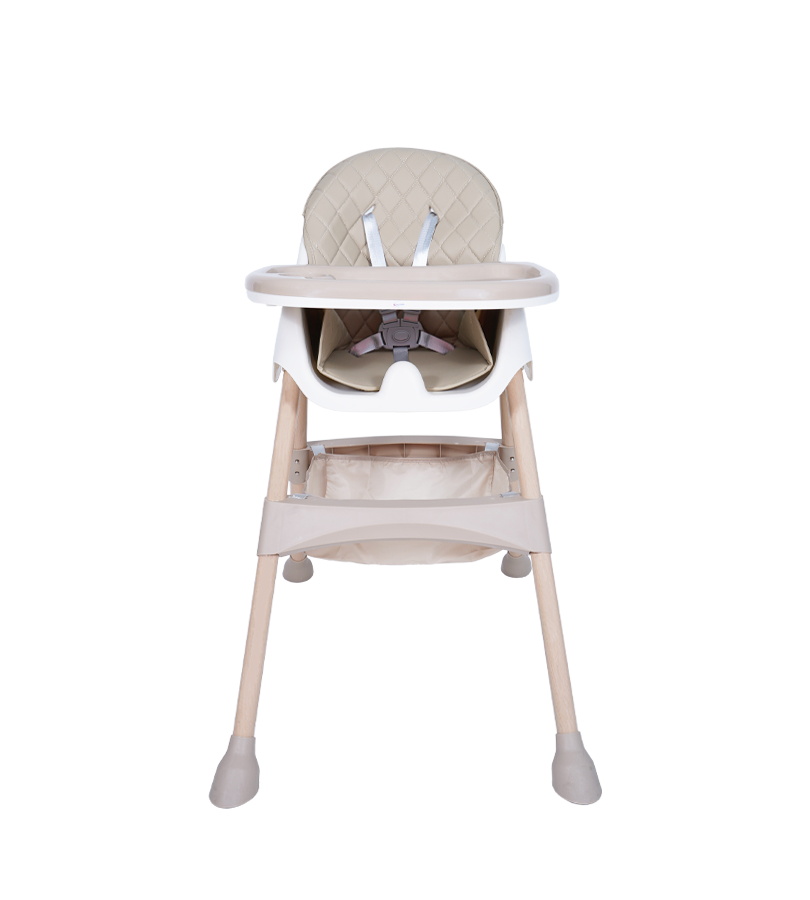 Chaise Haute PRESTIGE Mon Bébé - Finition Bois
