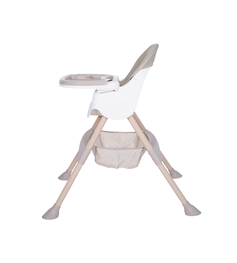 Chaise Haute PRESTIGE Mon Bébé - Finition Bois