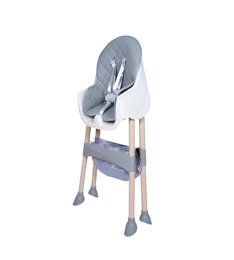 Chaise Haute PRESTIGE Mon Bébé - Finition Bois