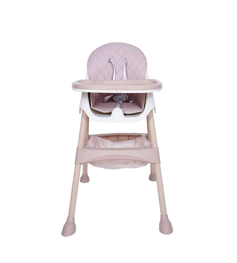 Chaise Haute PRESTIGE Mon Bébé - Finition Bois