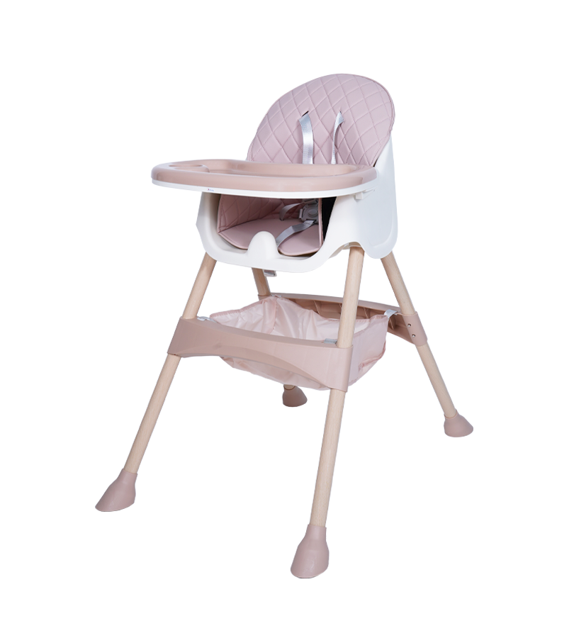 Chaise Haute PRESTIGE Mon Bébé - Finition Bois