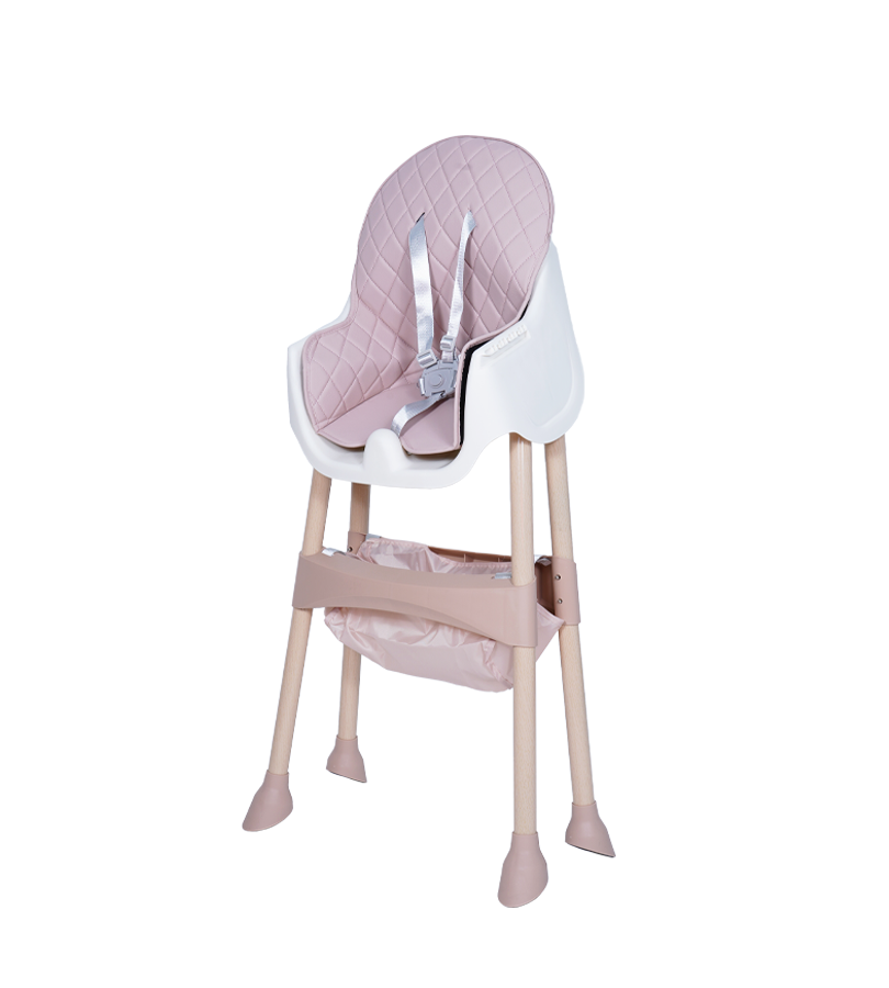Chaise Haute PRESTIGE Mon Bébé - Finition Bois