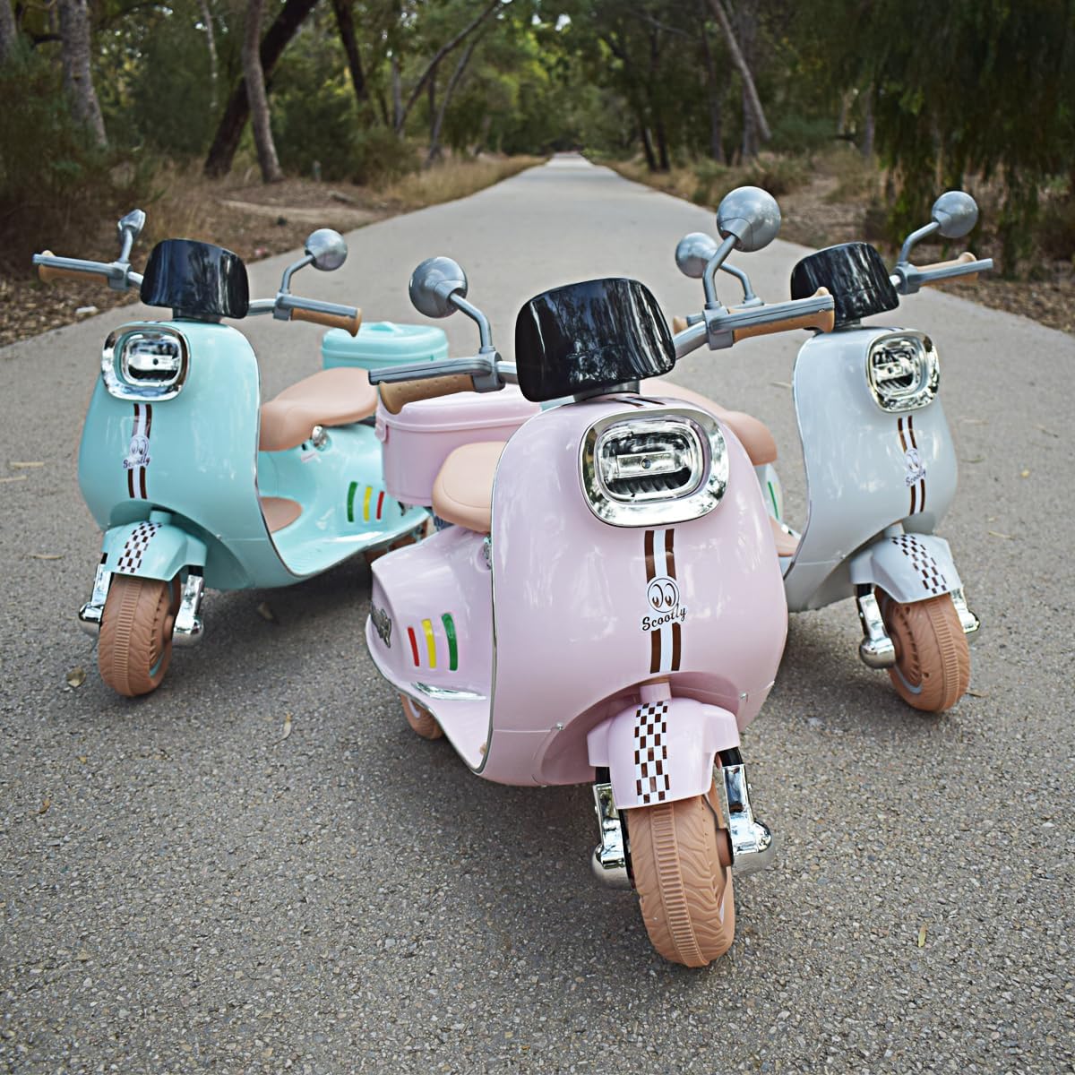 Moto électrique VESPA KIDS 12V pour Enfants (2 à 4 ans)