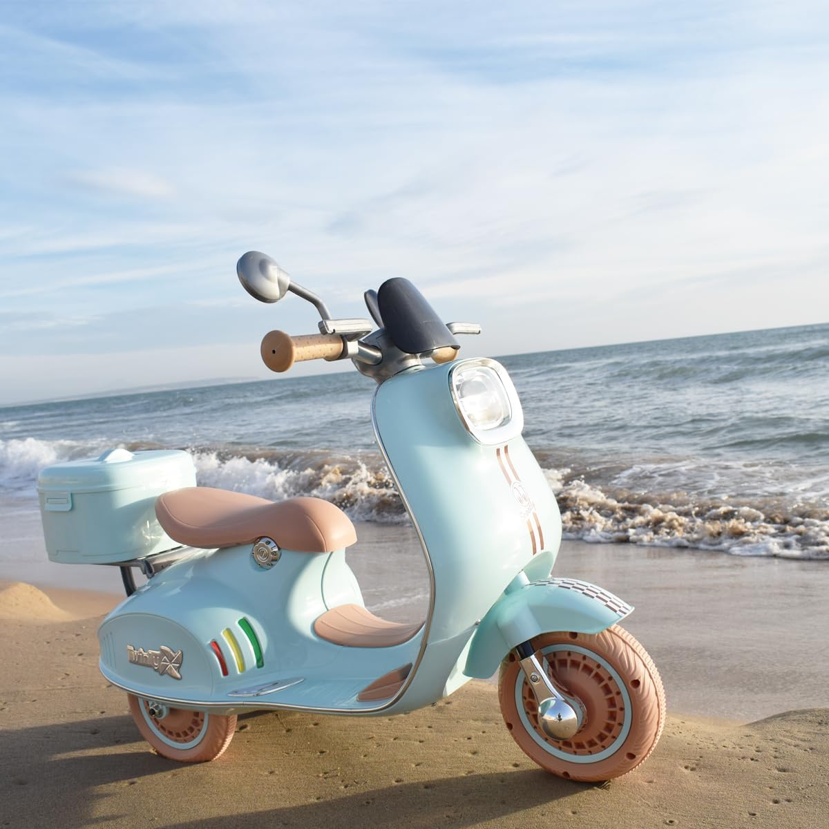 Moto électrique VESPA KIDS 12V pour Enfants (2 à 4 ans)