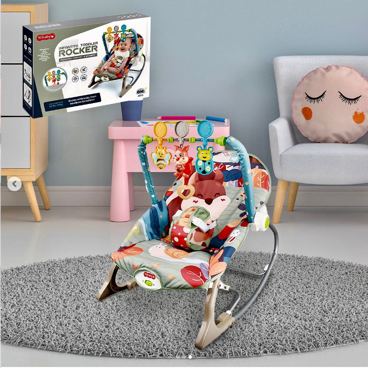 Transat Balancelle musical + Vibration Évolutif-TIIBABY