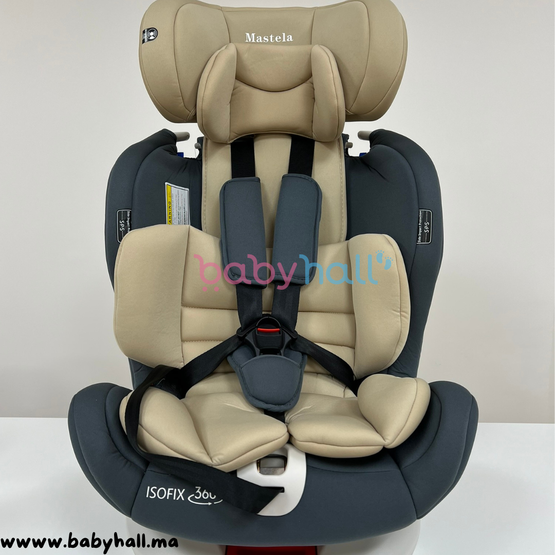 Siège Auto Grp0/1/2/3 Rotatif Isofix – MASTELA