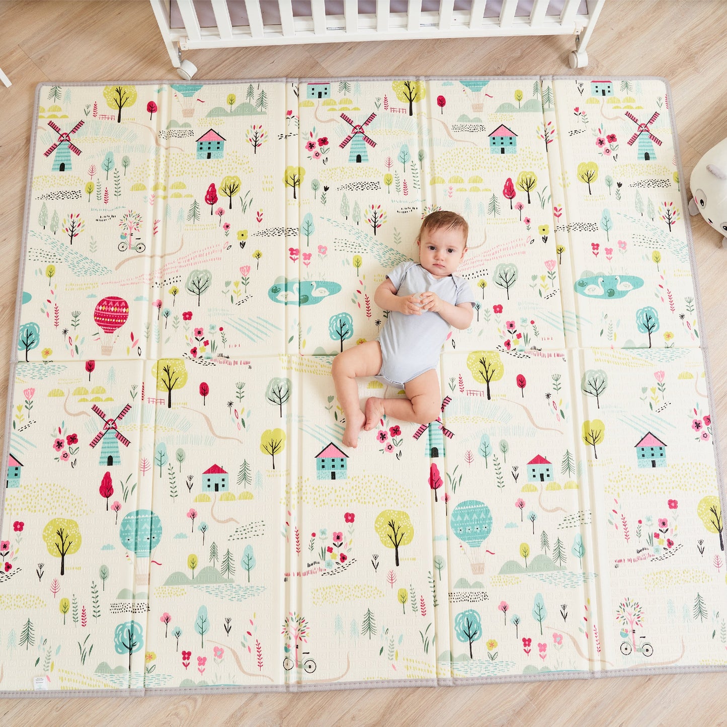 Tapis de Jeu en mousse, épais et pliable pour enfants