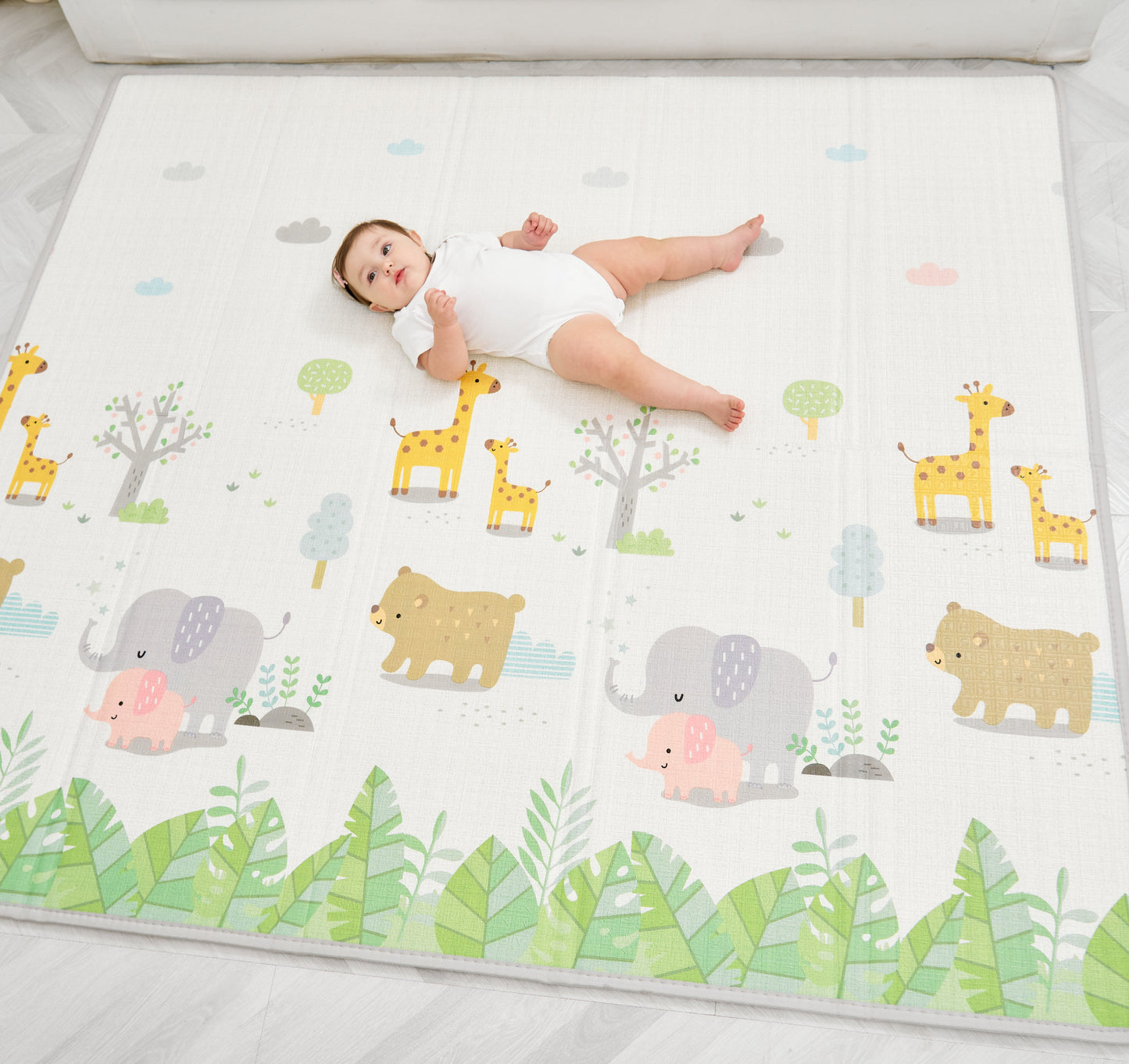 Tapis de Jeu en mousse, épais et pliable pour enfants