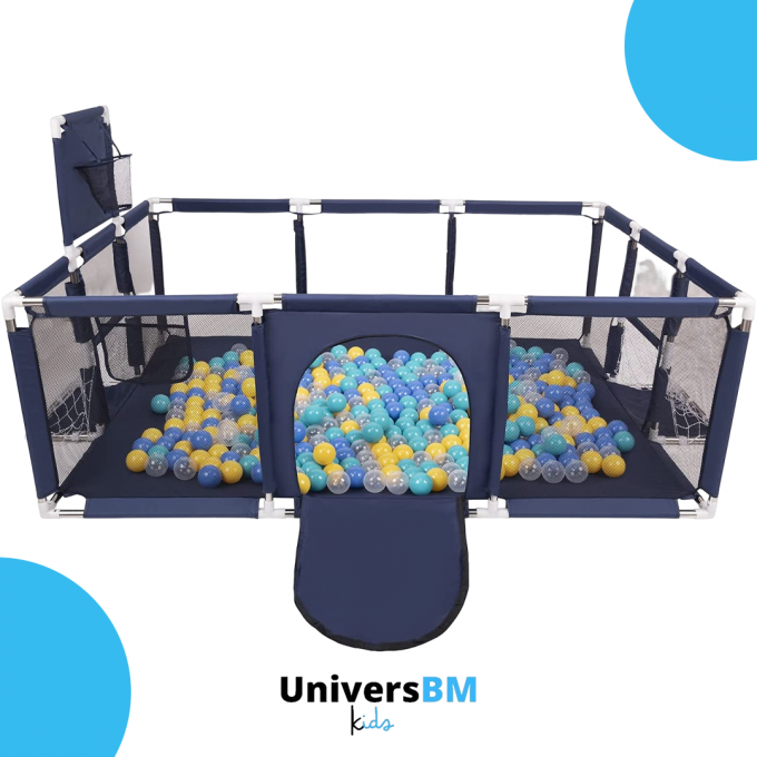 Parc De Jeux KIDSWORLD® + 15BALLES OFFERTES