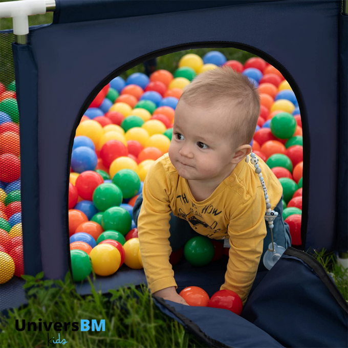 Parc De Jeux KIDSWORLD® + 15BALLES OFFERTES