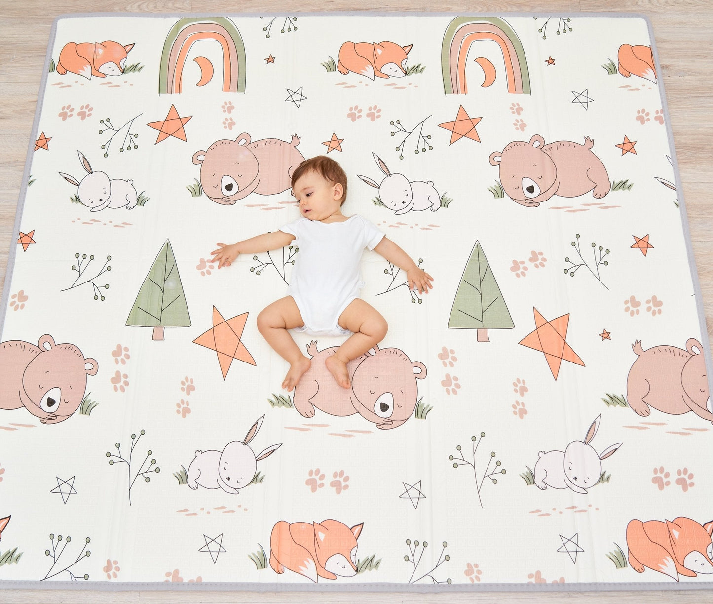 Tapis de Jeu en mousse, épais et pliable pour enfants