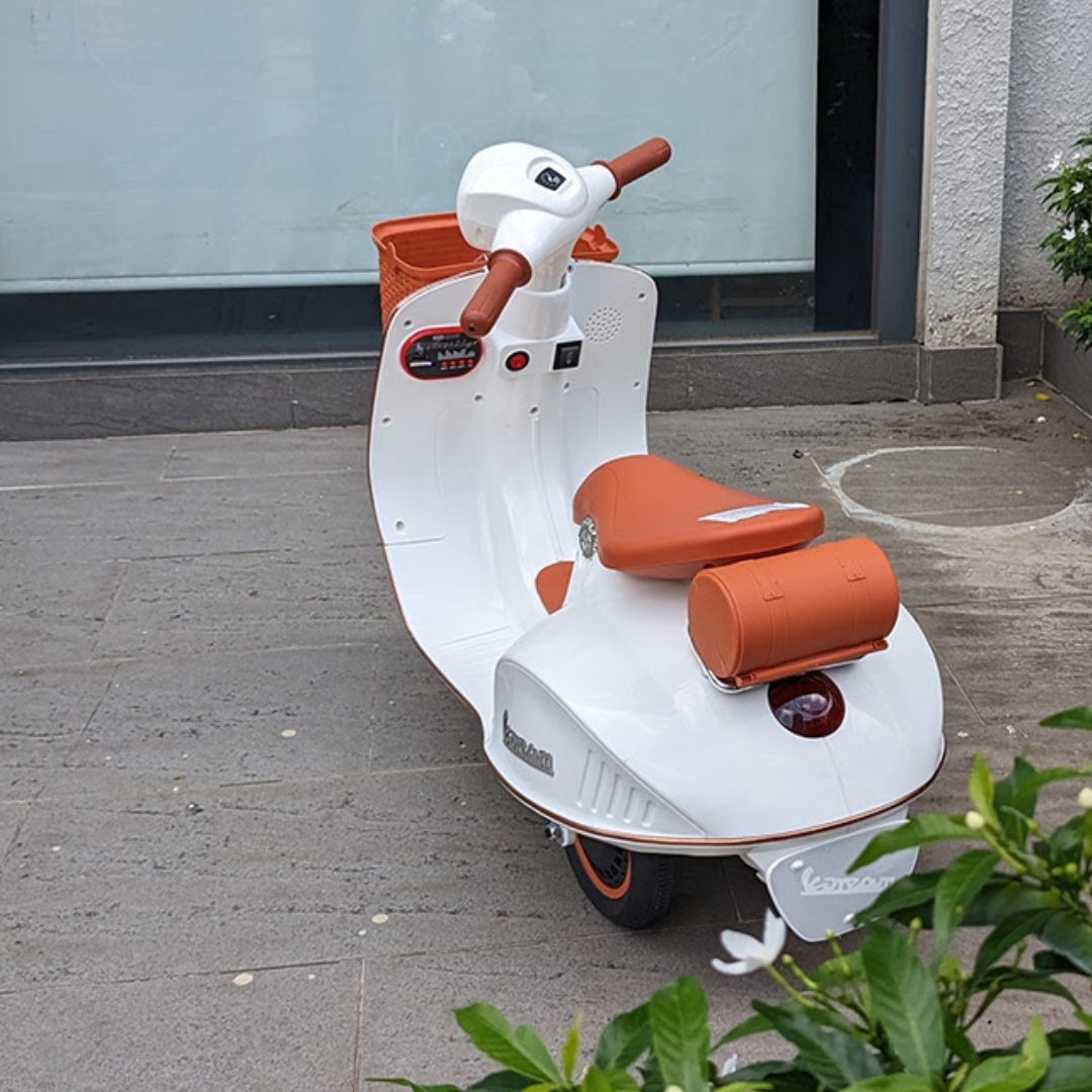 Moto électrique VESPA KIDS 12V pour Enfants