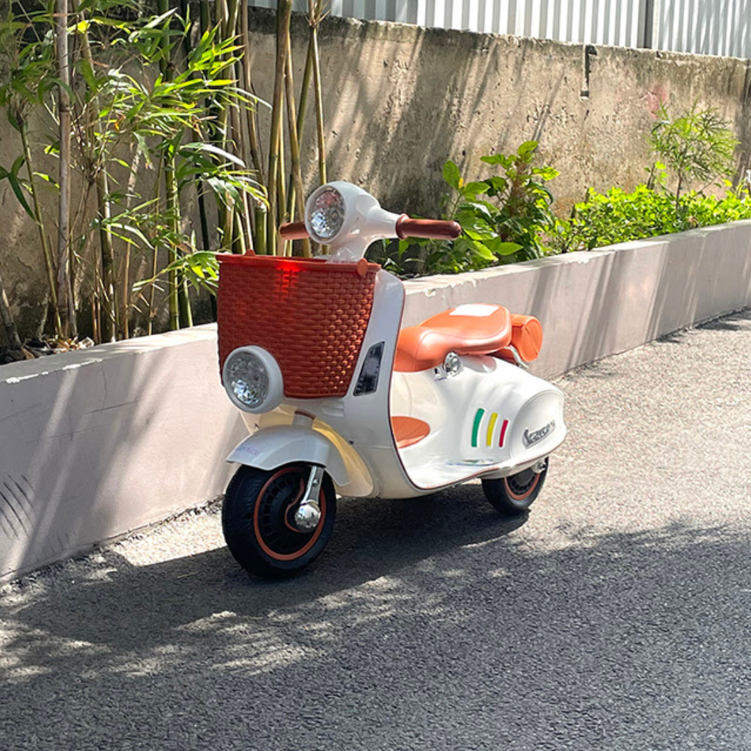 Moto électrique VESPA KIDS 12V pour Enfants