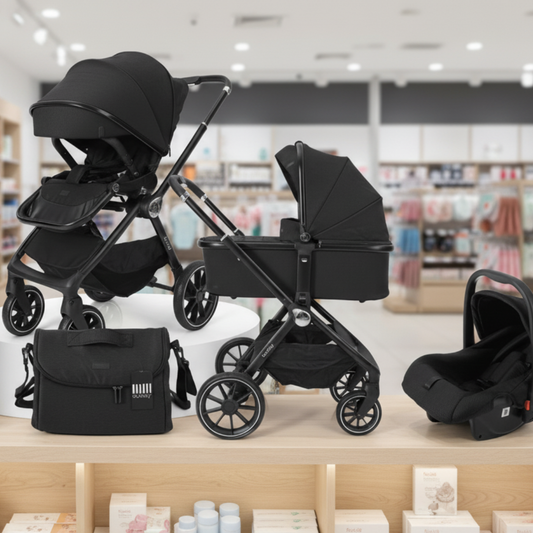 Pack Poussette BURBAY 4en1 - Premium Confort 2025