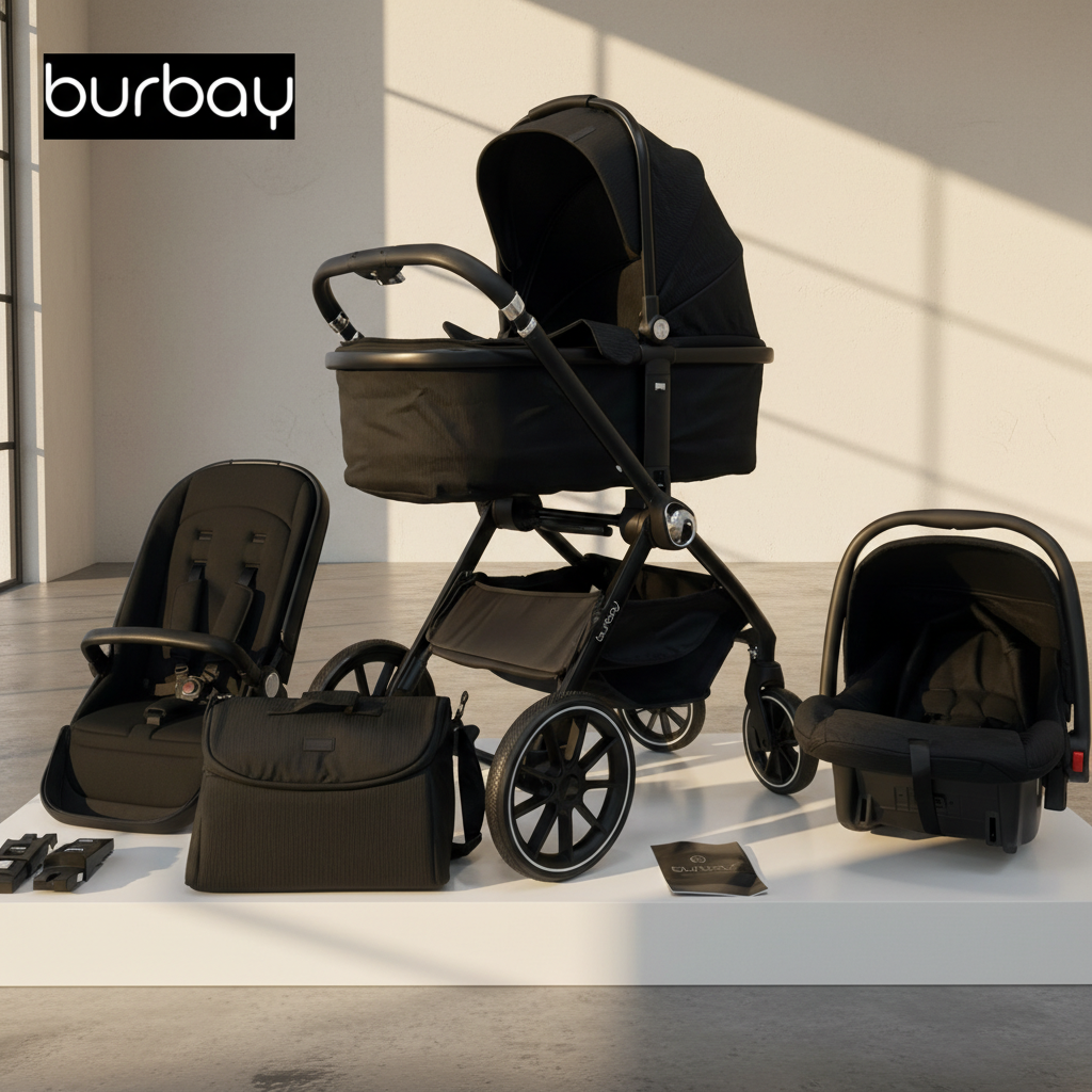 Pack Poussette BURBAY 4en1 - Premium Confort 2025