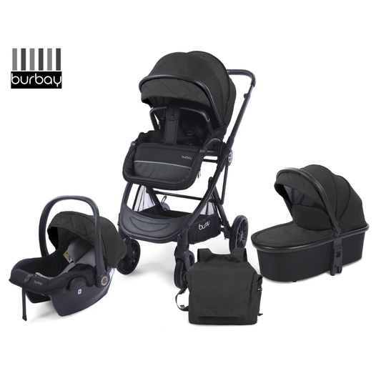 Pack Poussette 4 en 1 Burbay Premium Comfort – Signature Edition