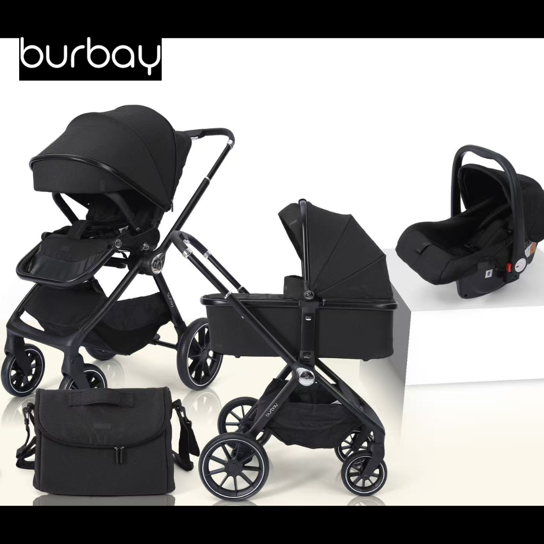 Pack Poussette BURBAY 4en1 - Premium Confort 2025