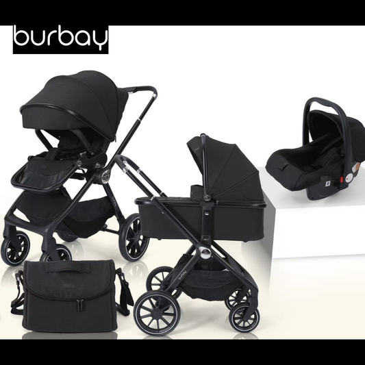 Pack Poussette BURBAY 4en1 - Premium Confort 2025