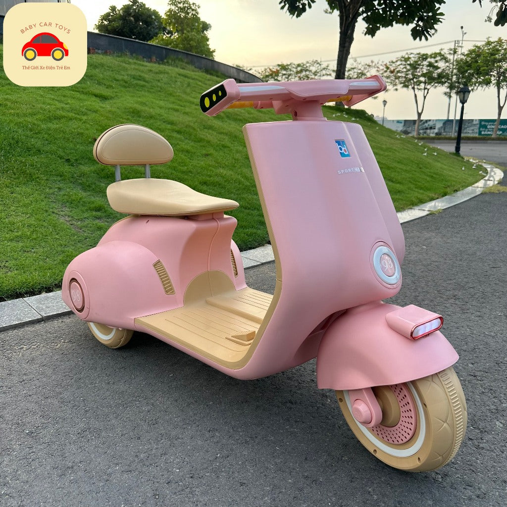 Scooter électrique Vespa Junior 12V - Age 5 à 12 ans