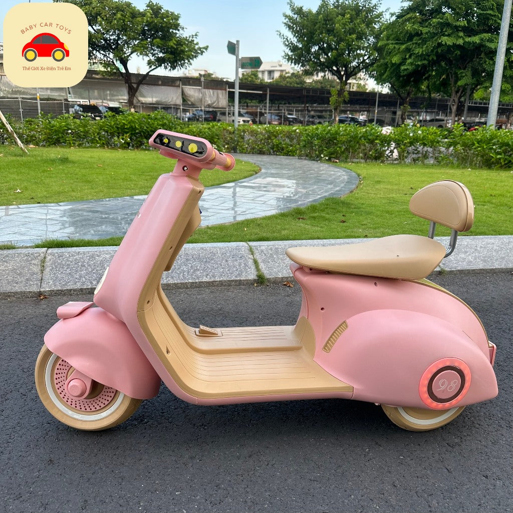 Scooter électrique Vespa Junior 12V - Age 5 à 12 ans