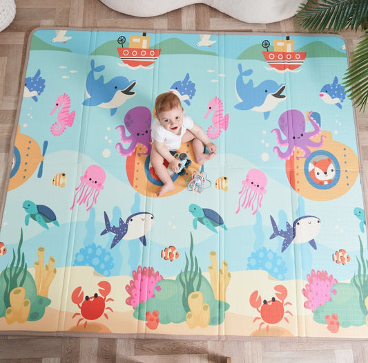 Tapis de Jeu en mousse, épais et pliable pour enfants